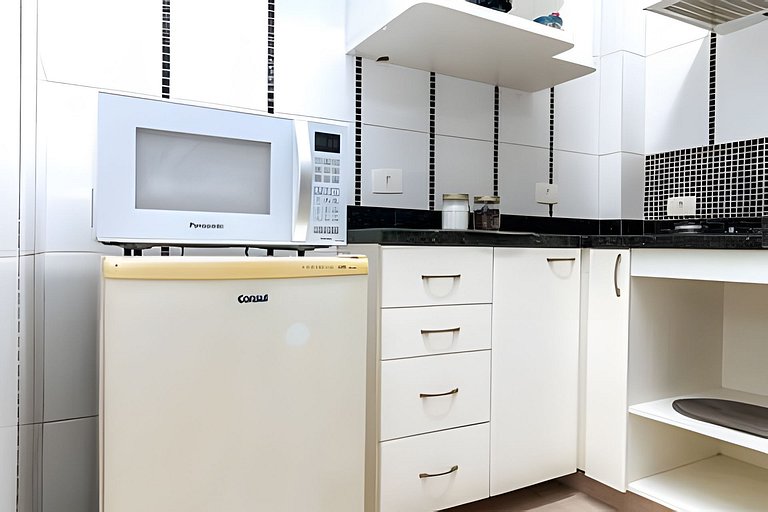 Studio Copacabana (Cama Queen + Lavanderia)