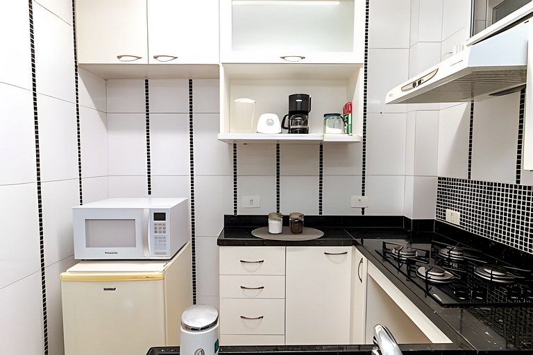 Studio Copacabana (Cama Queen + Lavanderia)