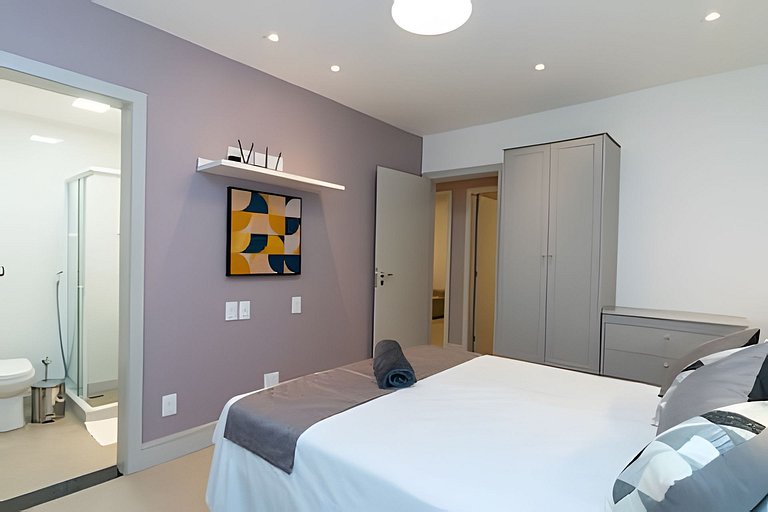 Apto Novo Arpoador – 4 Quartos, 200m Praia