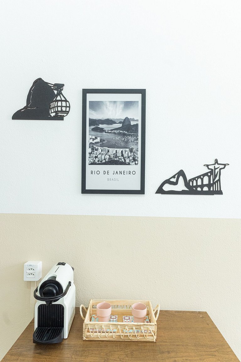 Studio Completo no Centro do Rio - Frente ao metrô