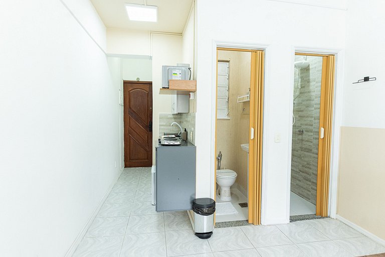 Studio Completo no Centro do Rio - Frente ao metrô