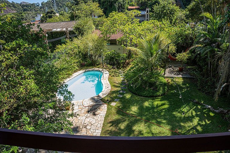 Casa Jardim Botânico - Piscina, Sauna e Natureza