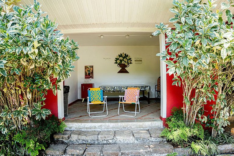Casa Jardim Botânico - Piscina, Sauna e Natureza
