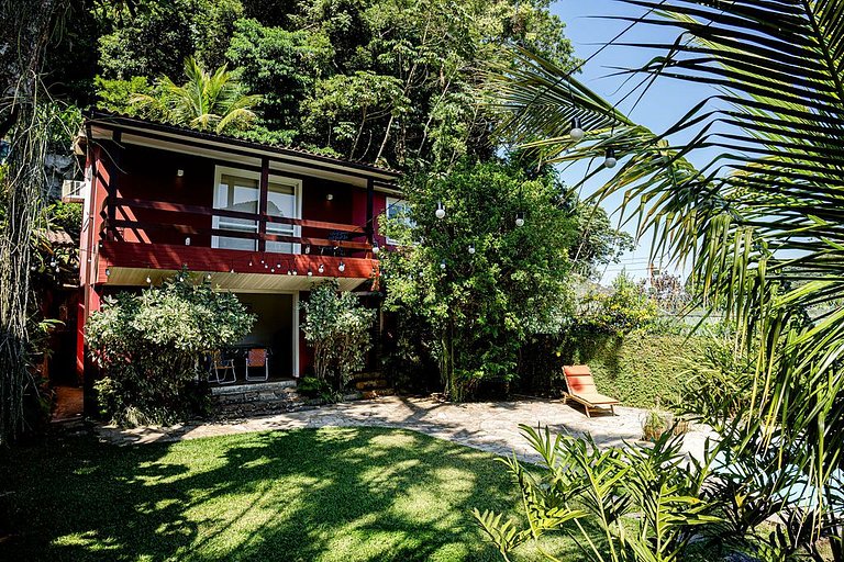 Casa Jardim Botânico - Piscina, Sauna e Natureza