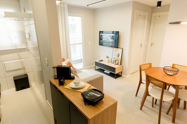 Apto 2 Quartos | com Piscina e próximo a Rodoviária