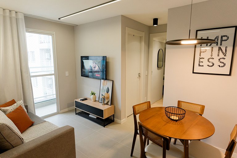 Apto 2 Quartos | com Piscina e próximo a Rodoviária