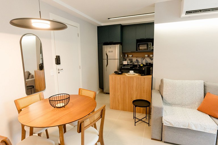 Apto 2 Quartos | com Piscina e próximo a Rodoviária