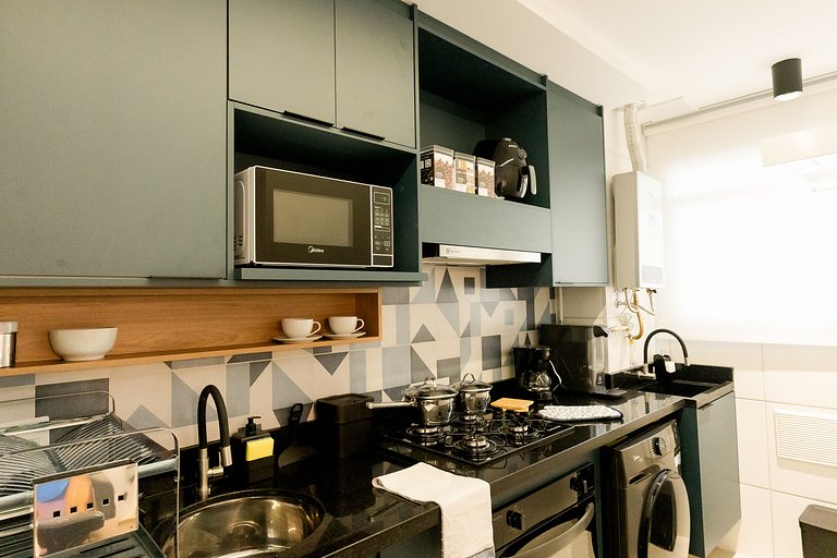 Apto 2 Quartos | com Piscina e próximo a Rodoviária