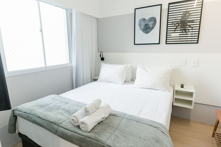 Apto 2 Quartos | com Piscina e próximo a Rodoviária