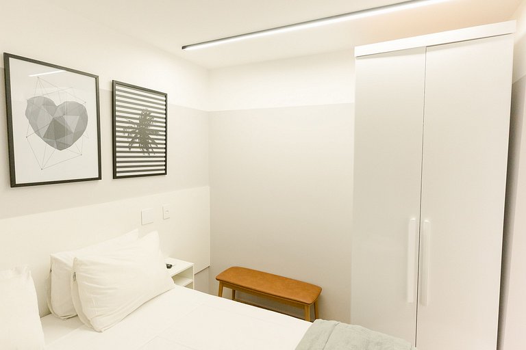 Apto 2 Quartos | com Piscina e próximo a Rodoviária