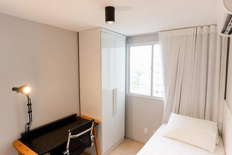 Apto 2 Quartos | com Piscina e próximo a Rodoviária