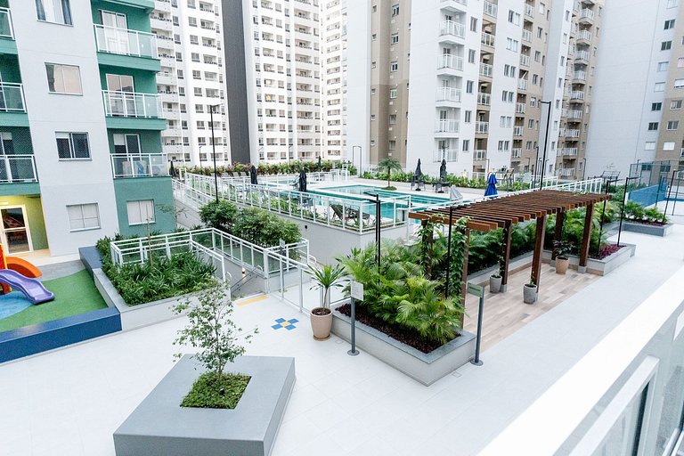 Apto 2 Quartos | com Piscina e próximo a Rodoviária