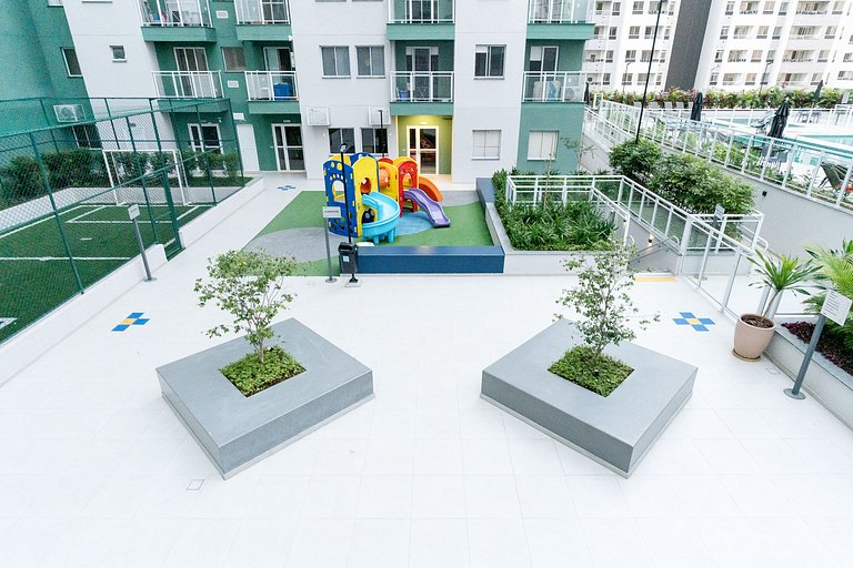 Apto 2 Quartos | com Piscina e próximo a Rodoviária