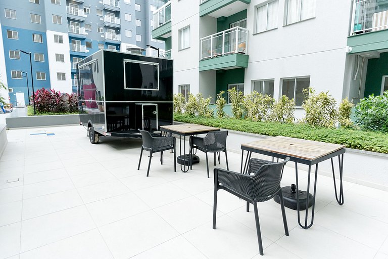 Apto 2 Quartos | com Piscina e próximo a Rodoviária