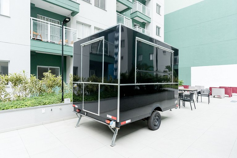 Apto 2 Quartos | com Piscina e próximo a Rodoviária