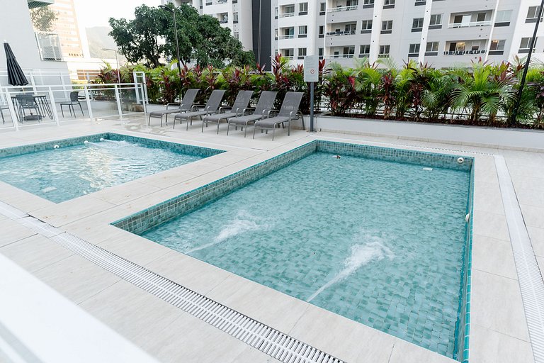 Apto 2 Quartos | com Piscina e próximo a Rodoviária