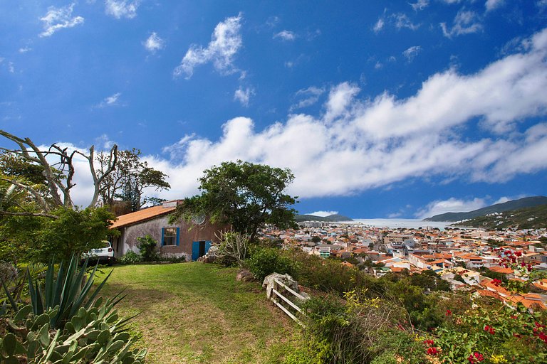 Casa em Arraial com Vista para Praia Grande