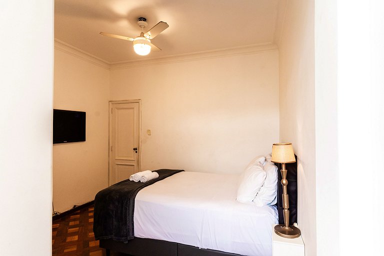 Cobertura Copa – 3 quartos, perto da Praia e Metrô