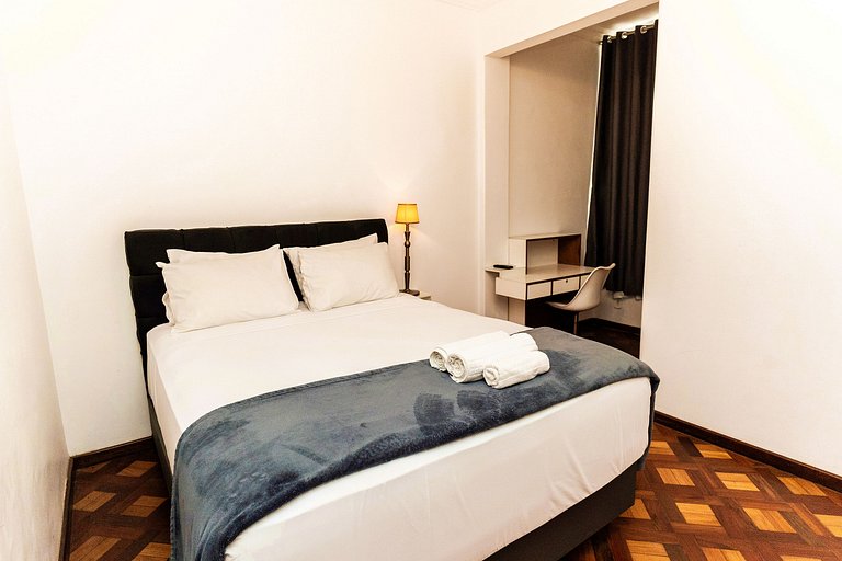 Cobertura Copa – 3 quartos, perto da Praia e Metrô