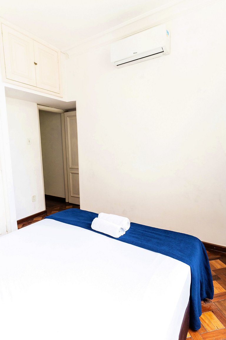 Cobertura Copa – 3 quartos, perto da Praia e Metrô