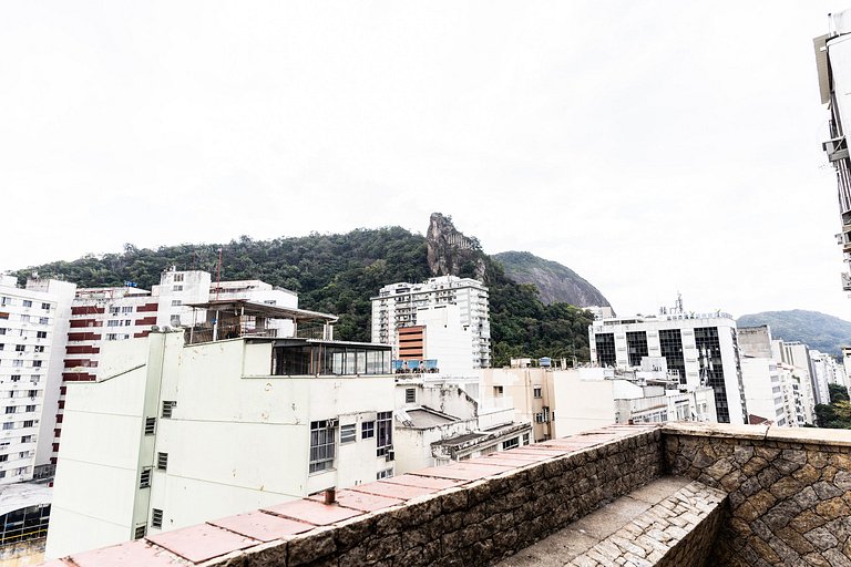 Cobertura Copa – 3 quartos, perto da Praia e Metrô