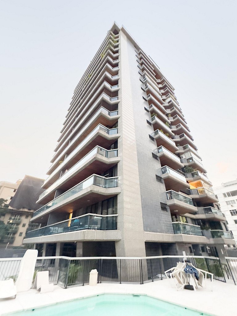 Flat em Ipanema - Vista Mar, Academia e Piscina