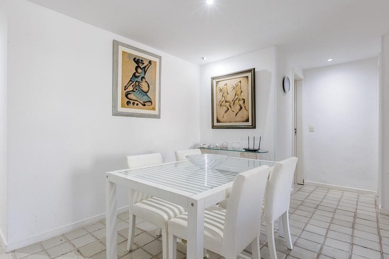 Flat em Ipanema - Vista Mar, Academia e Piscina