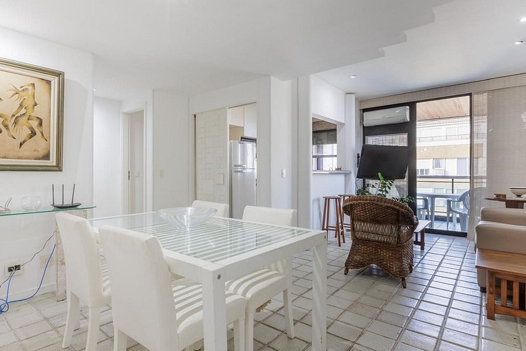 Flat em Ipanema - Vista Mar, Academia e Piscina