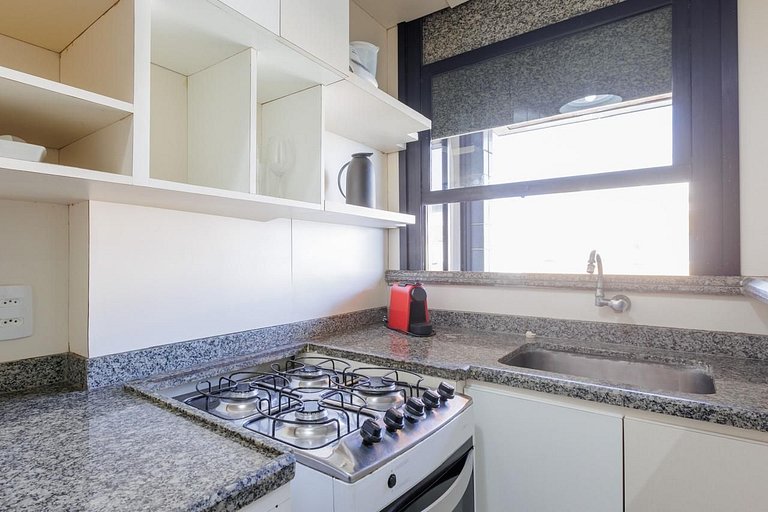 Flat em Ipanema - Vista Mar, Academia e Piscina