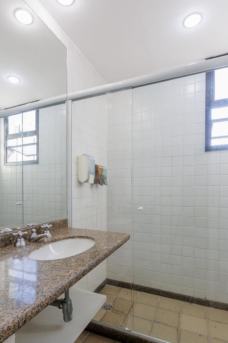 Flat em Ipanema - Vista Mar, Academia e Piscina