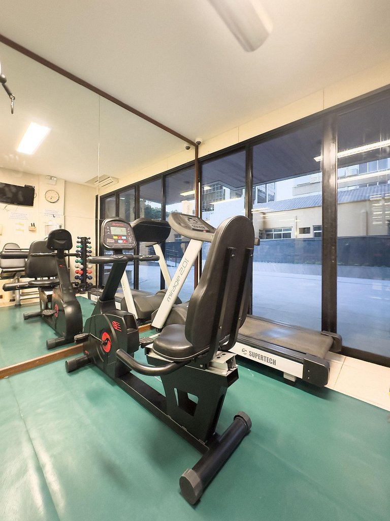 Flat em Ipanema - Vista Mar, Academia e Piscina