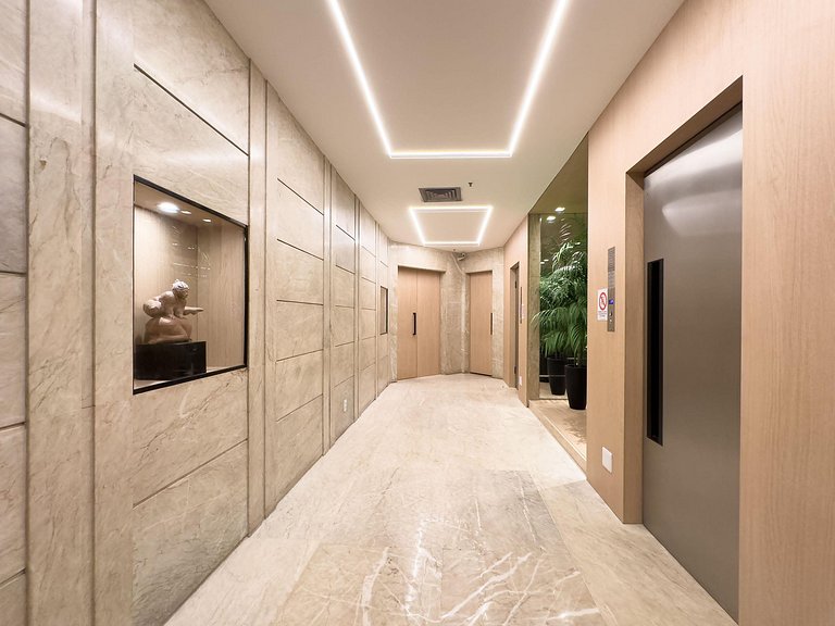 Flat em Ipanema - Vista Mar, Academia e Piscina