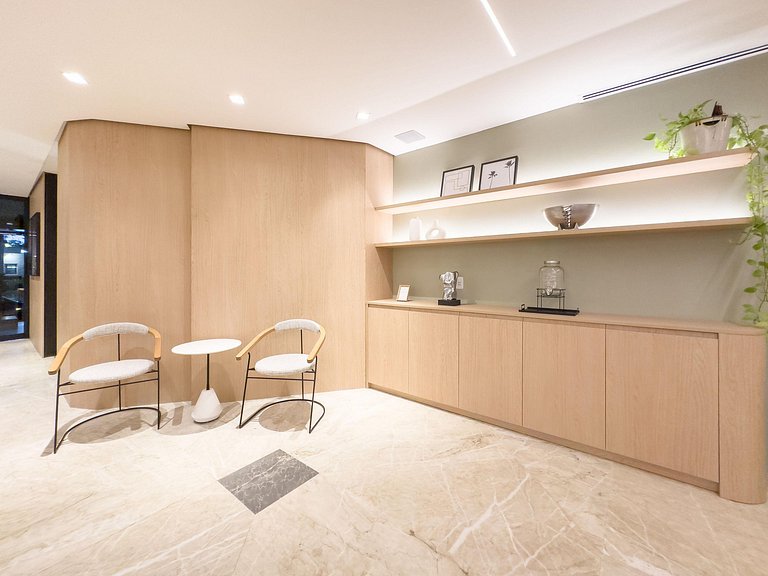 Flat em Ipanema - Vista Mar, Academia e Piscina