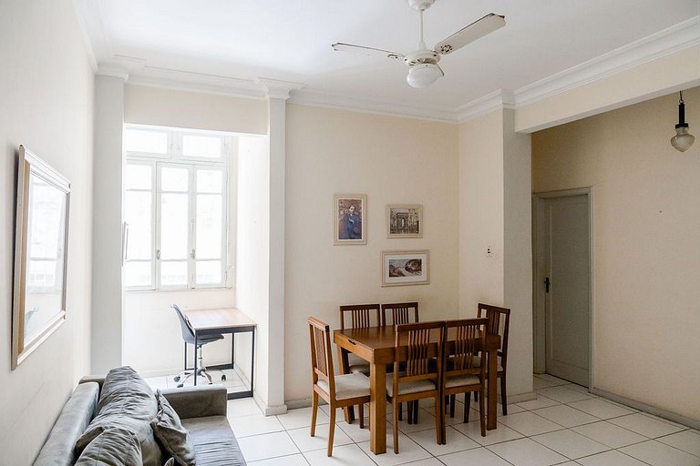 Apto 3 Quartos em Copacabana – 500m da Praia