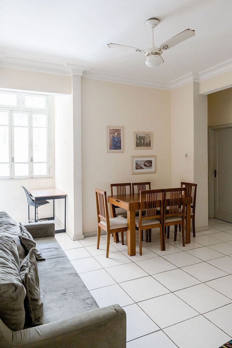 Apto 3 Quartos em Copacabana – 500m da Praia