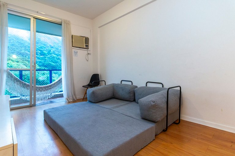 REVÉILLON - Flat no Humaitá com Piscina e Academia