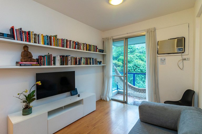 REVÉILLON - Flat no Humaitá com Piscina e Academia