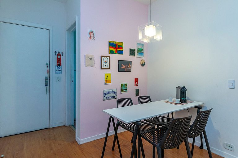 REVÉILLON - Flat no Humaitá com Piscina e Academia