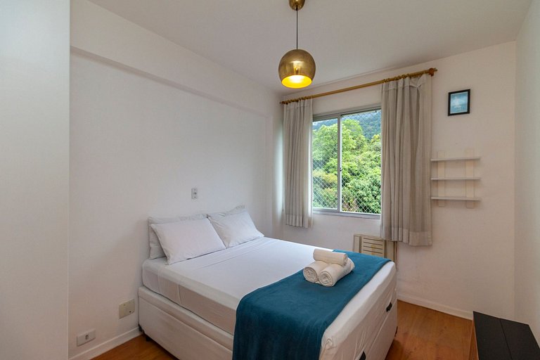 REVÉILLON - Flat no Humaitá com Piscina e Academia