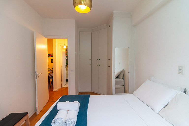 REVÉILLON - Flat no Humaitá com Piscina e Academia