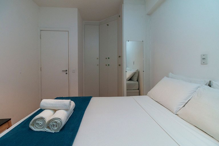 REVÉILLON - Flat no Humaitá com Piscina e Academia