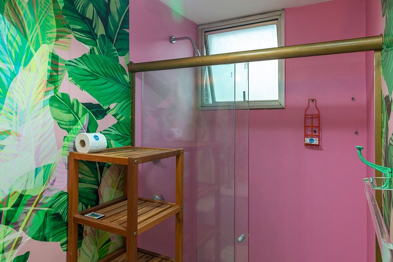 Flat no Humaitá • 1 Quarto • Piscina e Academia
