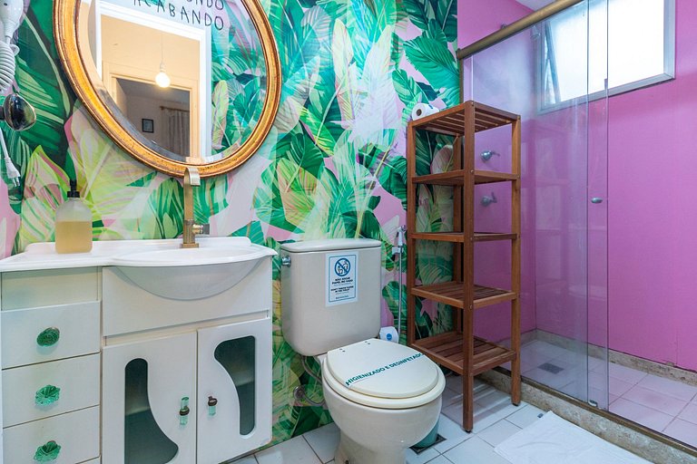 REVÉILLON - Flat no Humaitá com Piscina e Academia