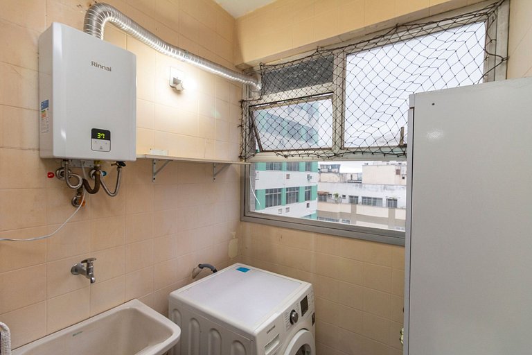 REVÉILLON - Flat no Humaitá com Piscina e Academia