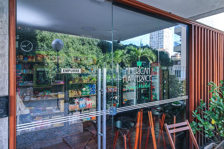 REVÉILLON - Flat no Humaitá com Piscina e Academia