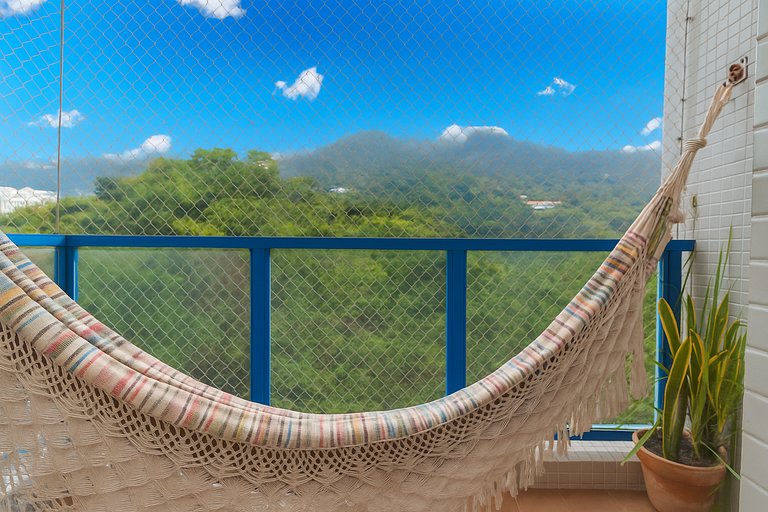 Flat no Humaitá com Piscina e Academia