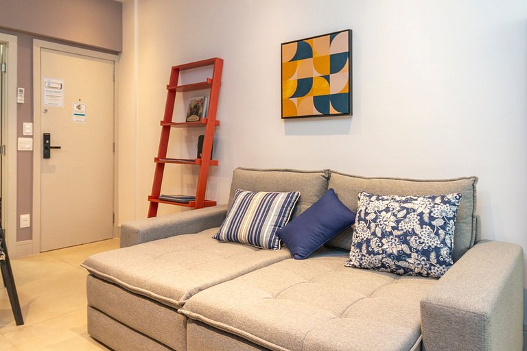 Apto no Arpoador - 1 suíte + 2 Quartos + Lava&Seca