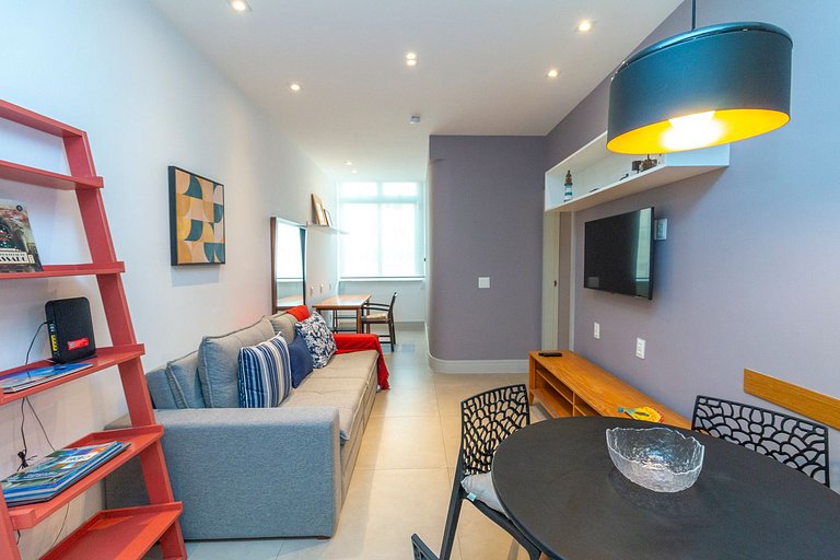 Apto no Arpoador - 1 suíte + 2 Quartos + Lava&Seca