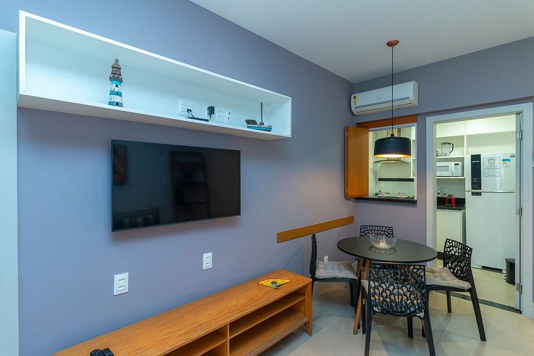 Apto no Arpoador - 1 suíte + 2 Quartos + Lava&Seca