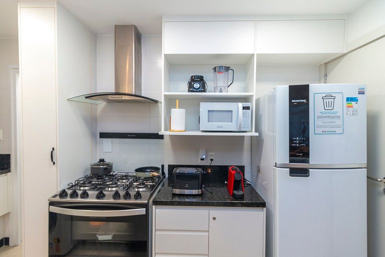 Apto no Arpoador - 1 suíte + 2 Quartos + Lava&Seca